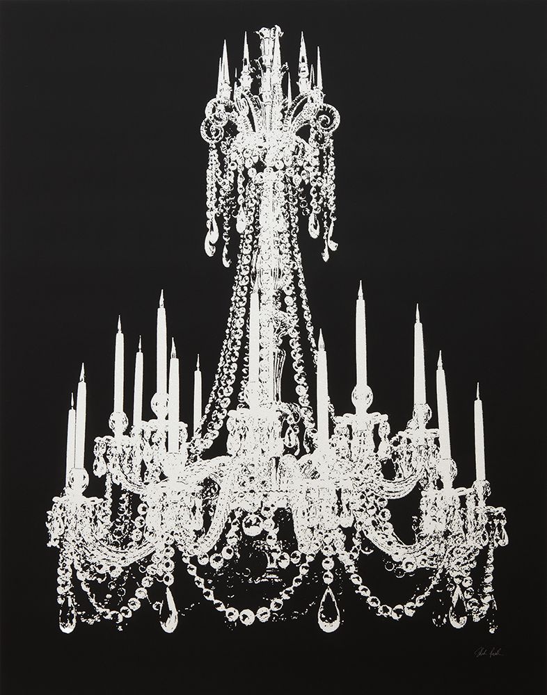 Chandelier I art print by Deborah Revell for $57.95 CAD