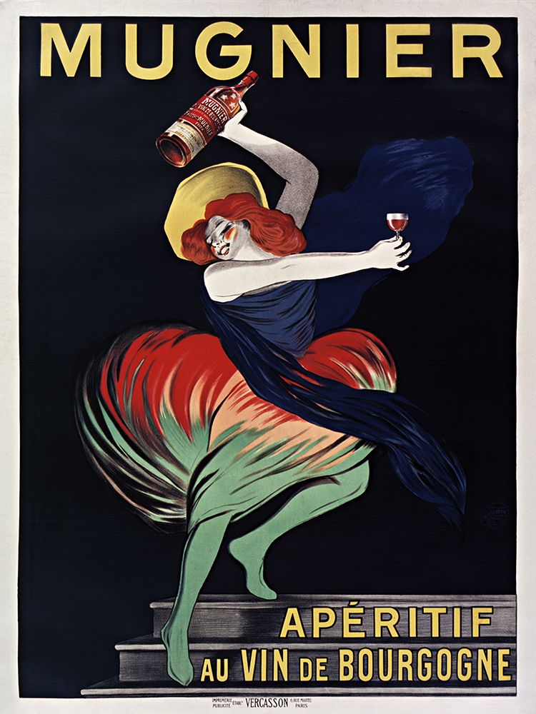 Burgundy Wine Aperitif Poster art print by Wild Apple Portfolio for $57.95 CAD