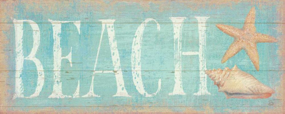 Pastel Beach art print by Daphne Brissonnet for $57.95 CAD
