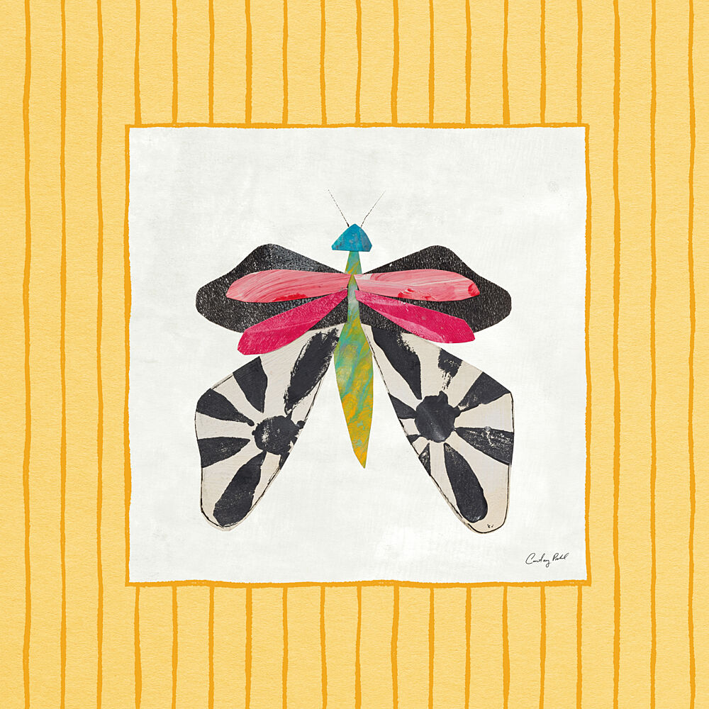 Collage Insects III V2 art print by Courtney Prahl for $57.95 CAD
