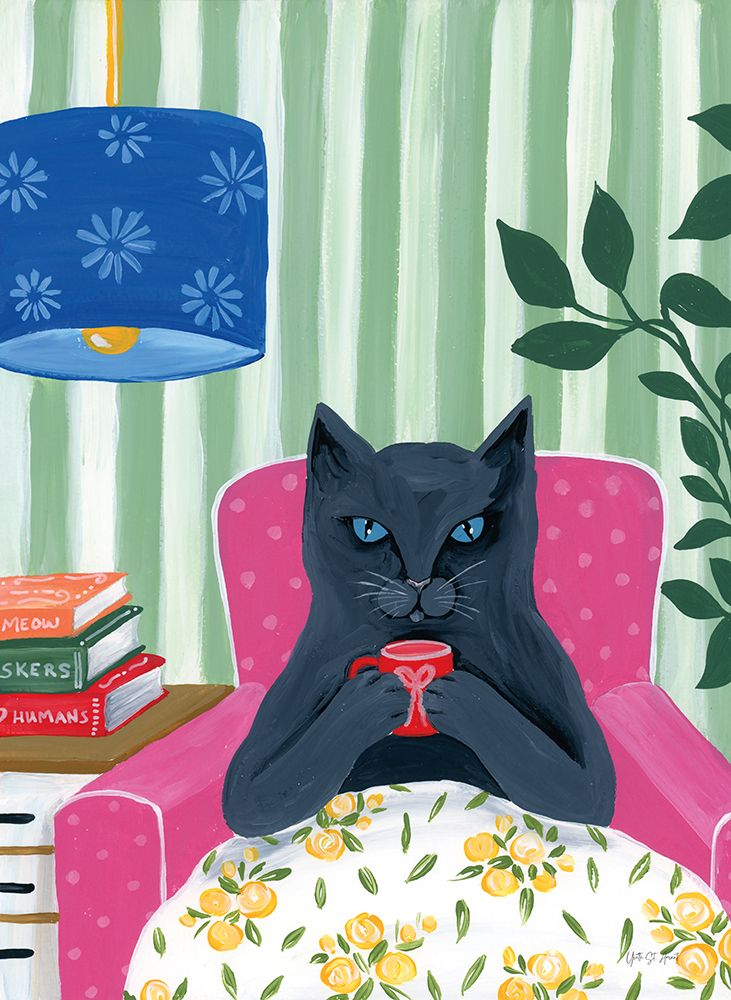 The Purrfect Chapter II art print by Yvette St. Amant for $57.95 CAD
