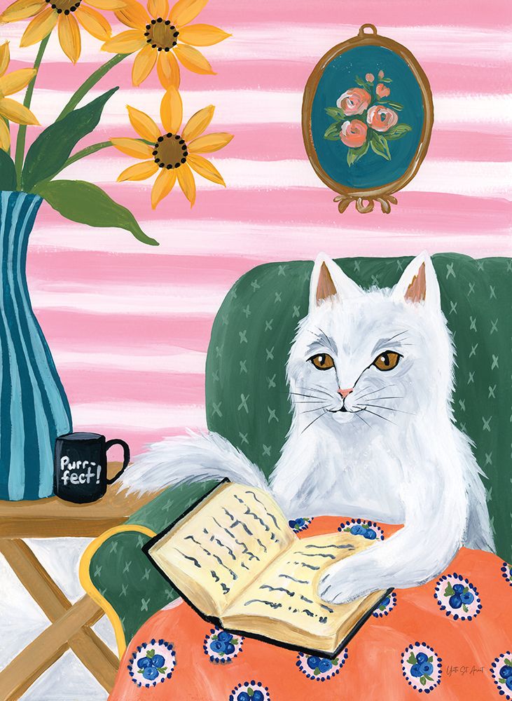 The Purrfect Chapter III art print by Yvette St. Amant for $57.95 CAD