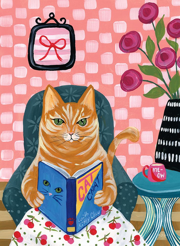 The Purrfect Chapter IV art print by Yvette St. Amant for $57.95 CAD