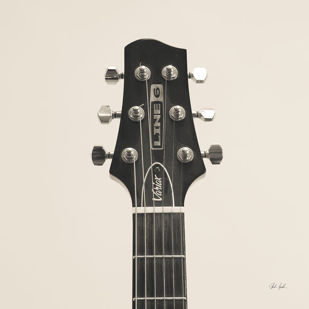 Sepia Guitar I art print by Deborah Revell for $57.95 CAD