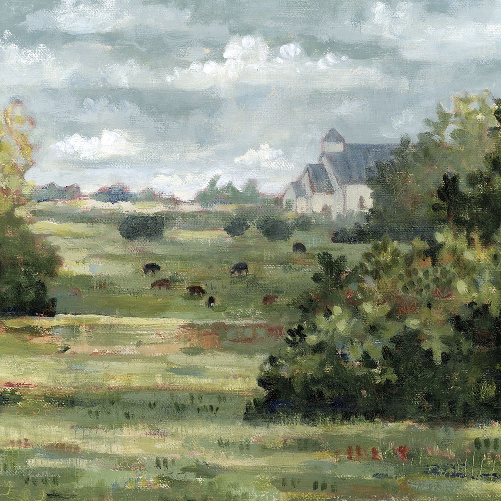 Late Summer Pastures art print by Krystal Adams for $57.95 CAD