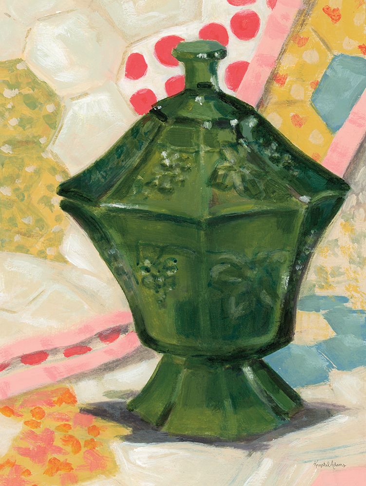 Grandmas Candy Dish art print by Krystal Adams for $57.95 CAD