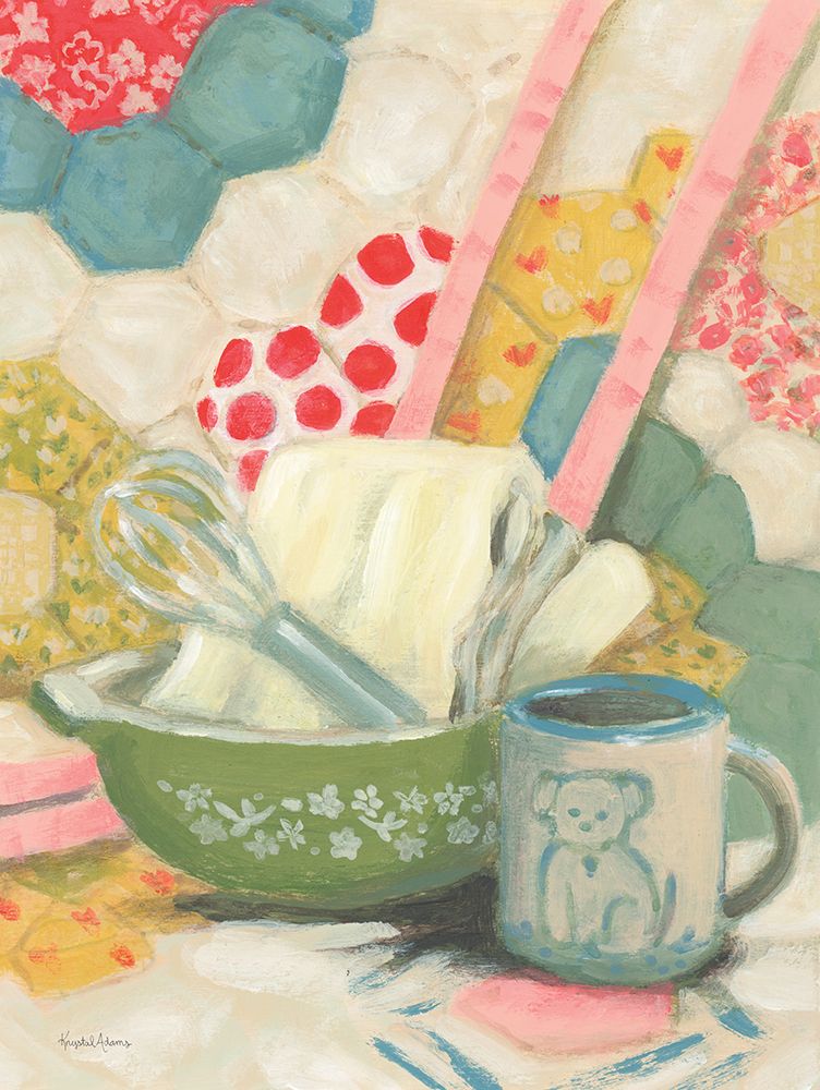 Grandmas Table art print by Krystal Adams for $57.95 CAD
