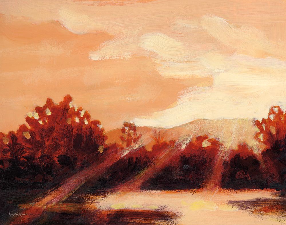 Shining Down art print by Krystal Adams for $57.95 CAD