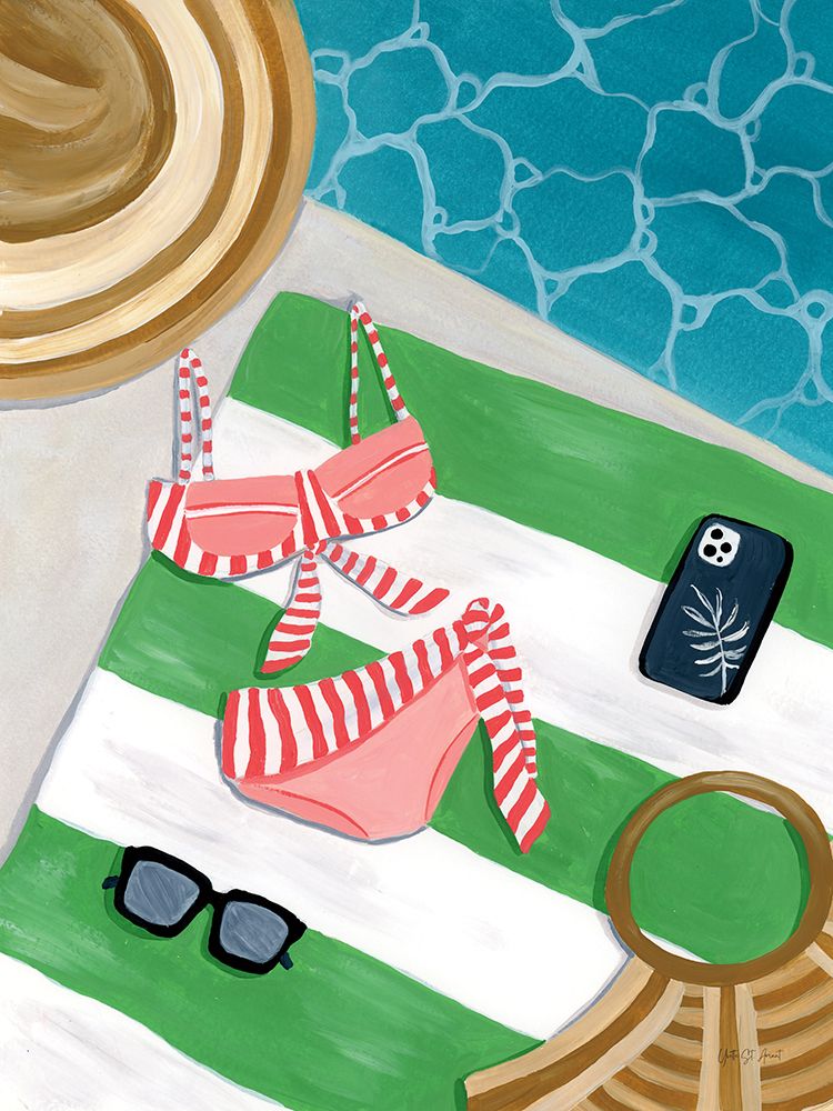 Poolscape II art print by Yvette St. Amant for $57.95 CAD