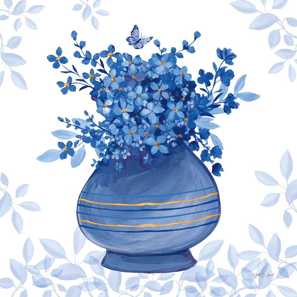 Botanical Vignette I art print by Yvette St. Amant for $57.95 CAD