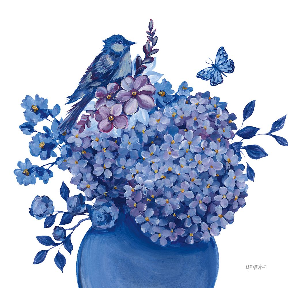 Botanical Vignette V art print by Yvette St. Amant for $57.95 CAD