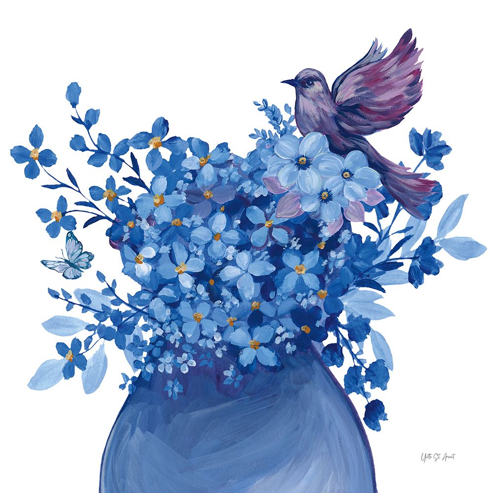 Botanical Vignette VI art print by Yvette St. Amant for $57.95 CAD