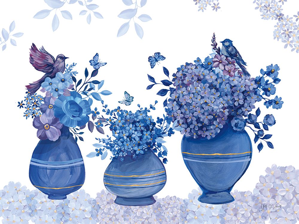 Botanical Vignette VII art print by Yvette St. Amant for $57.95 CAD