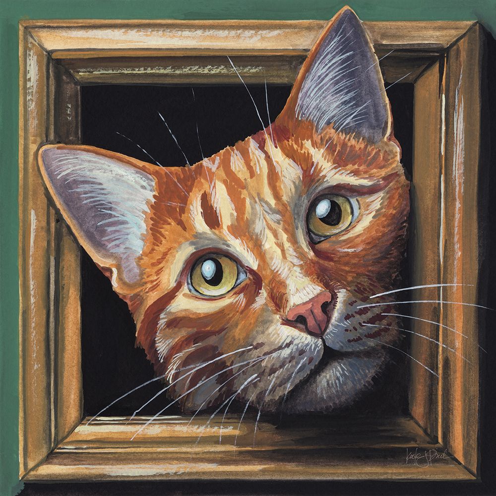 Purrfect Likeness art print by Kate Jarvik Birch for $57.95 CAD