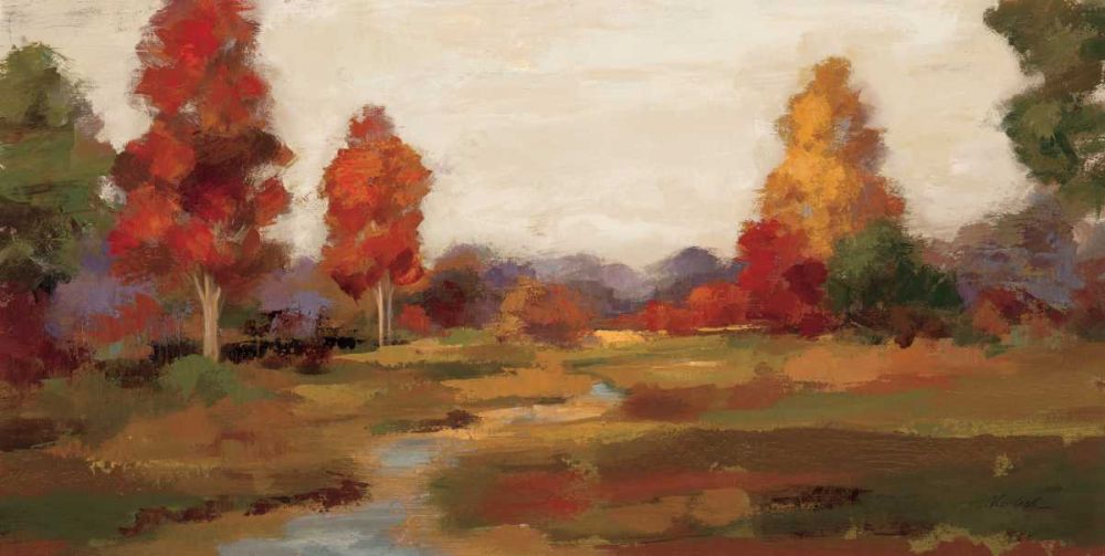 Fall Creek art print by Silvia Vassileva for $57.95 CAD