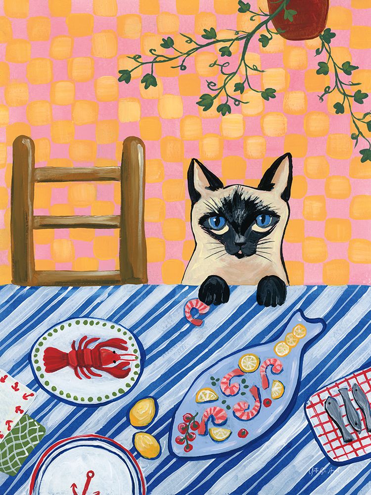 Wishful Kitten I art print by Yvette St. Amant for $57.95 CAD