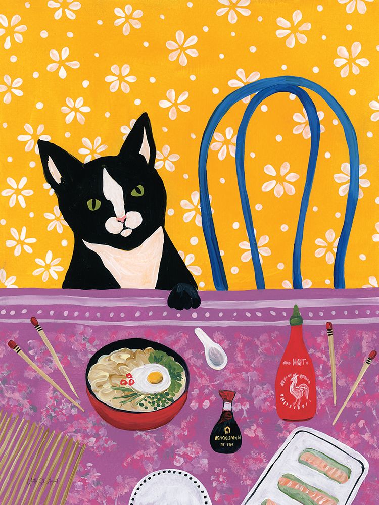 Wishful Kitten III art print by Yvette St. Amant for $57.95 CAD