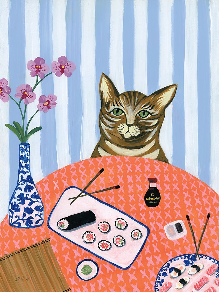 Wishful Kitten IV art print by Yvette St. Amant for $57.95 CAD