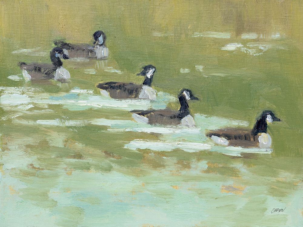 Ducks in a Row art print by Carson Overstreet for $57.95 CAD