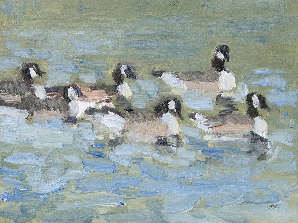 Flock Swimming art print by Carson Overstreet for $57.95 CAD