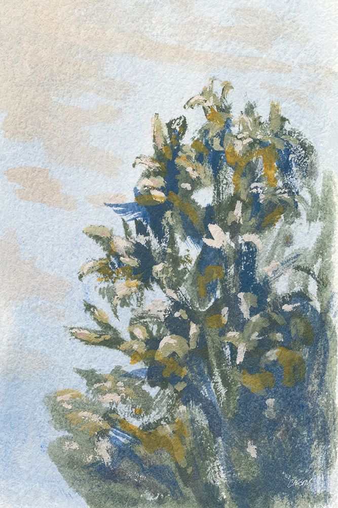 Winter Shrub art print by Carson Overstreet for $57.95 CAD