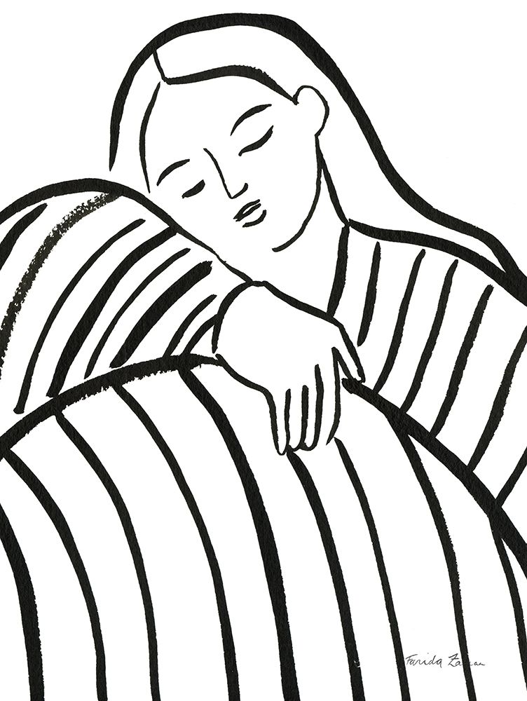 Siesta art print by Farida Zaman for $57.95 CAD