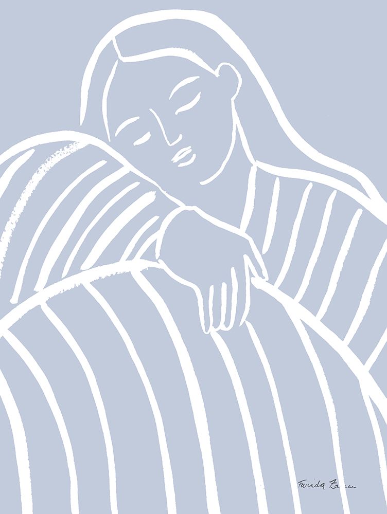 Siesta Blue art print by Farida Zaman for $57.95 CAD