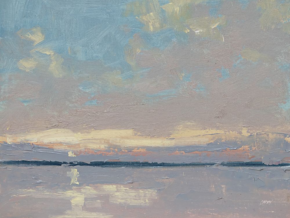 Sunset Cast on the Water art print by Carson Overstreet for $57.95 CAD