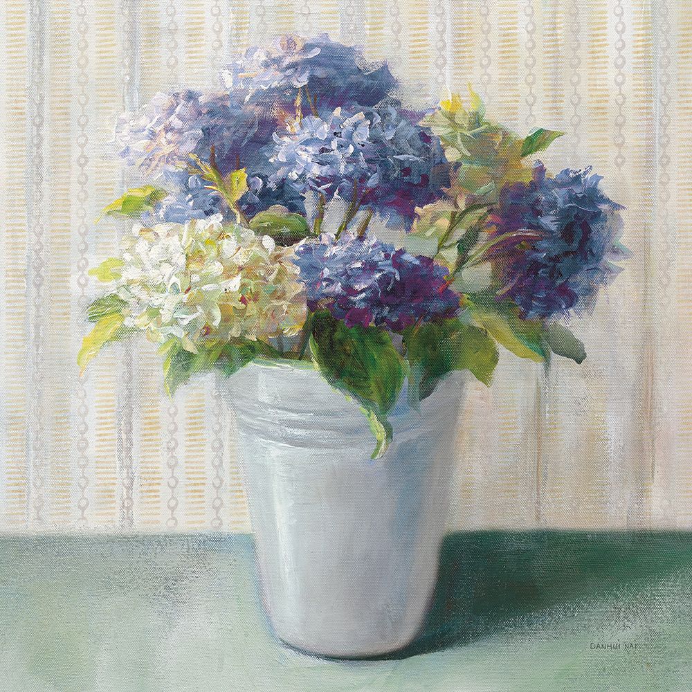 Beautiful Life in Blue art print by Danhui Nai for $57.95 CAD