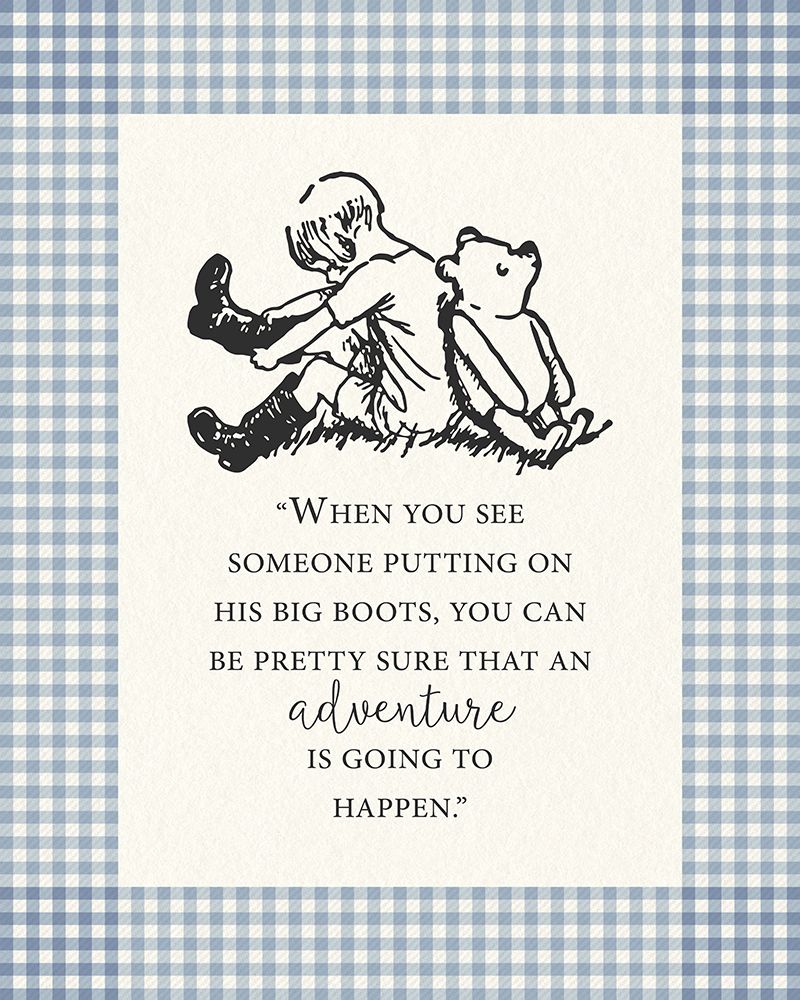 Pooh Bear I art print by Wild Apple Portfolio for $57.95 CAD