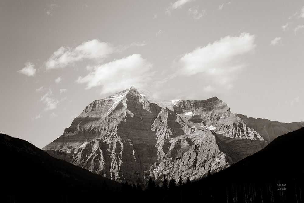 Mount Robson BW art print by Nathan Larson for $57.95 CAD