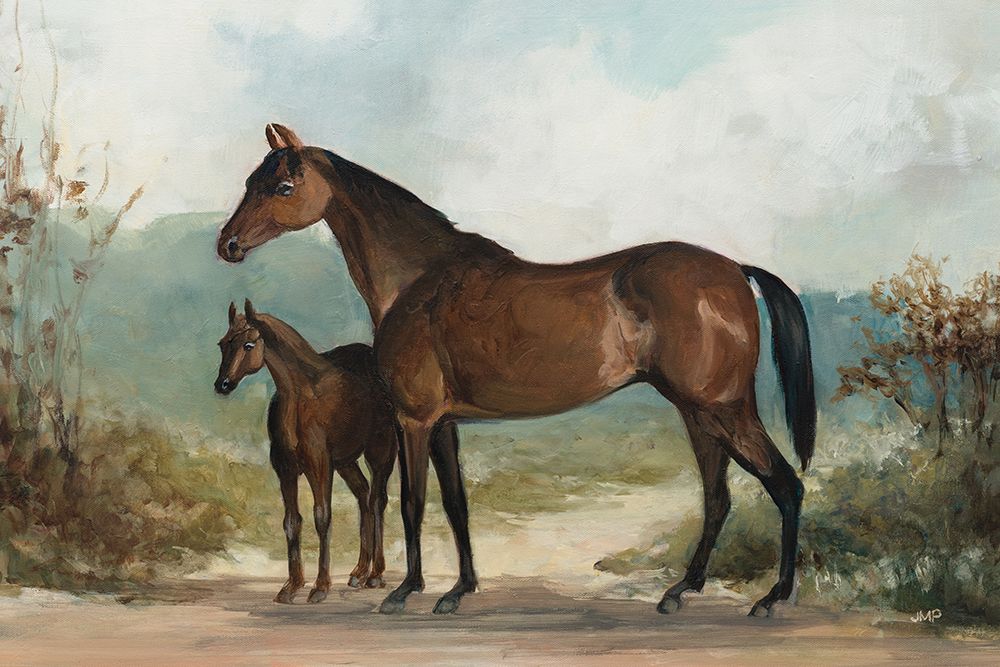 Equine Beauty II art print by Julia Purinton for $57.95 CAD