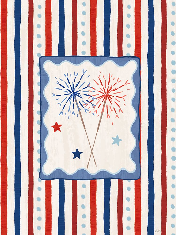 Summer Celebration III art print by Veronique Charron for $57.95 CAD