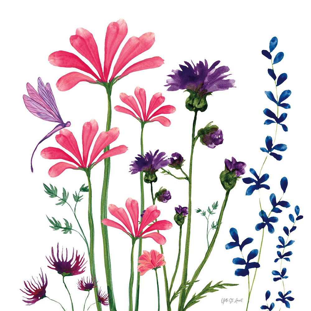 Among the Wildflowers II art print by Yvette St. Amant for $57.95 CAD