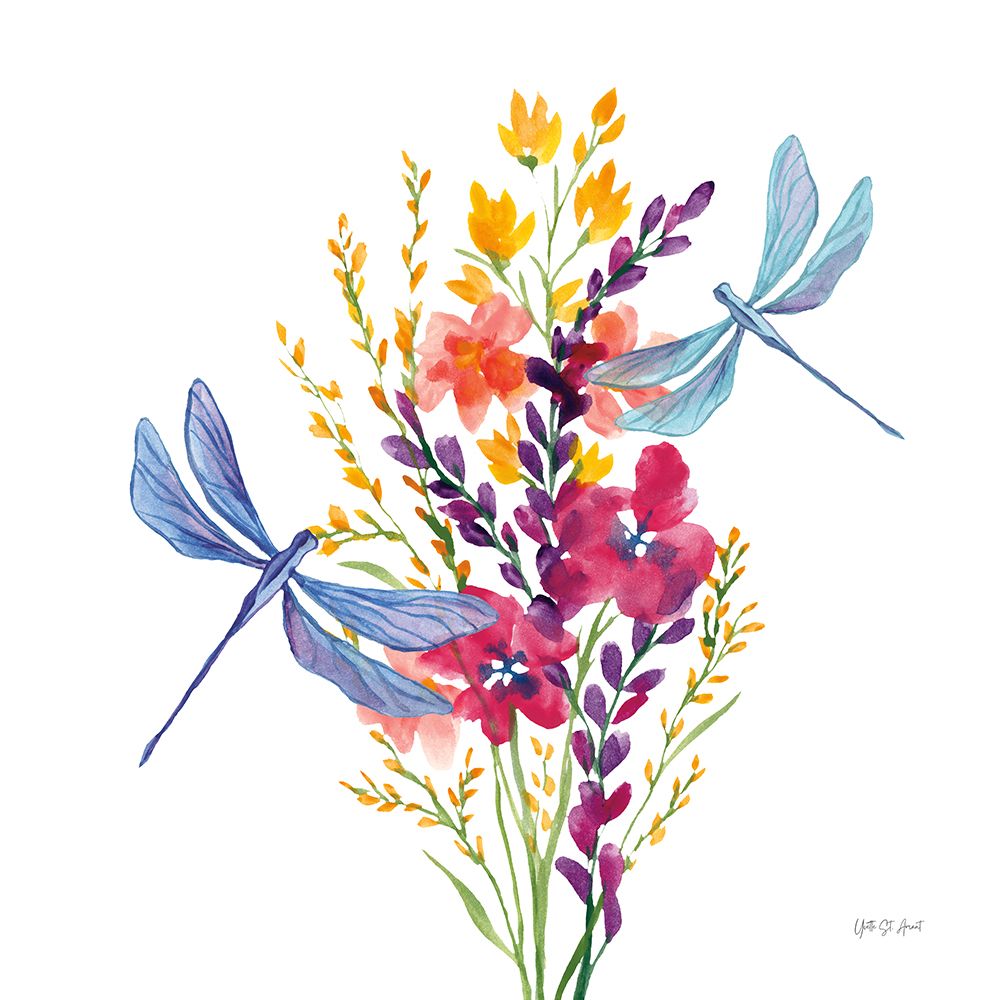 Among the Wildflowers IV art print by Yvette St. Amant for $57.95 CAD