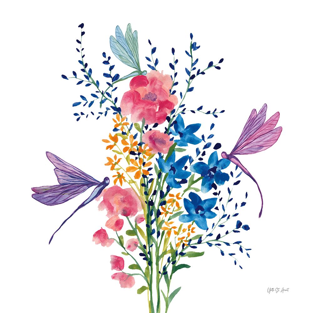 Among the Wildflowers V art print by Yvette St. Amant for $57.95 CAD