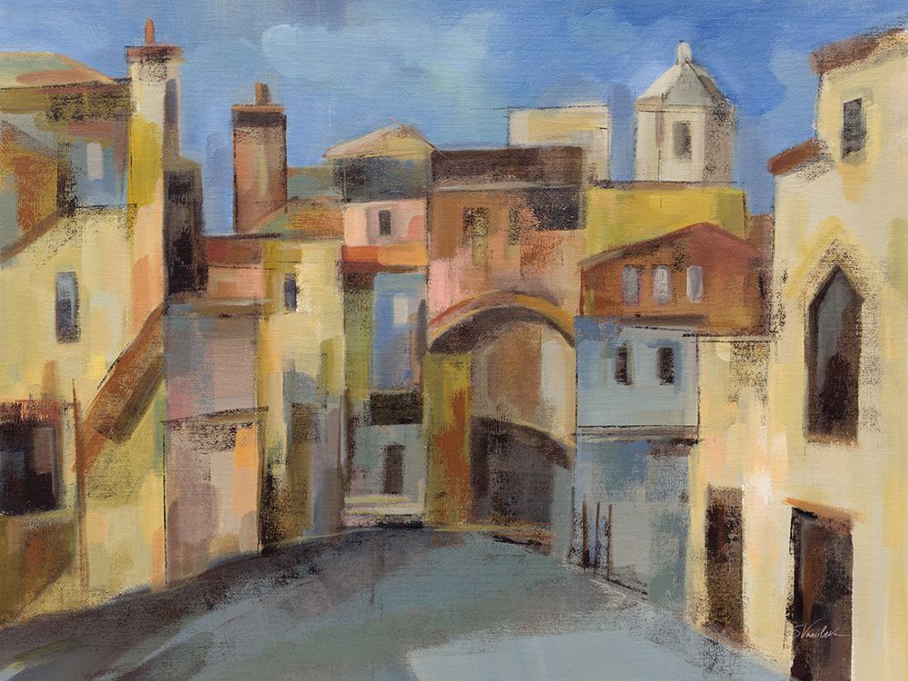 Old Town Square art print by Silvia Vassileva for $57.95 CAD