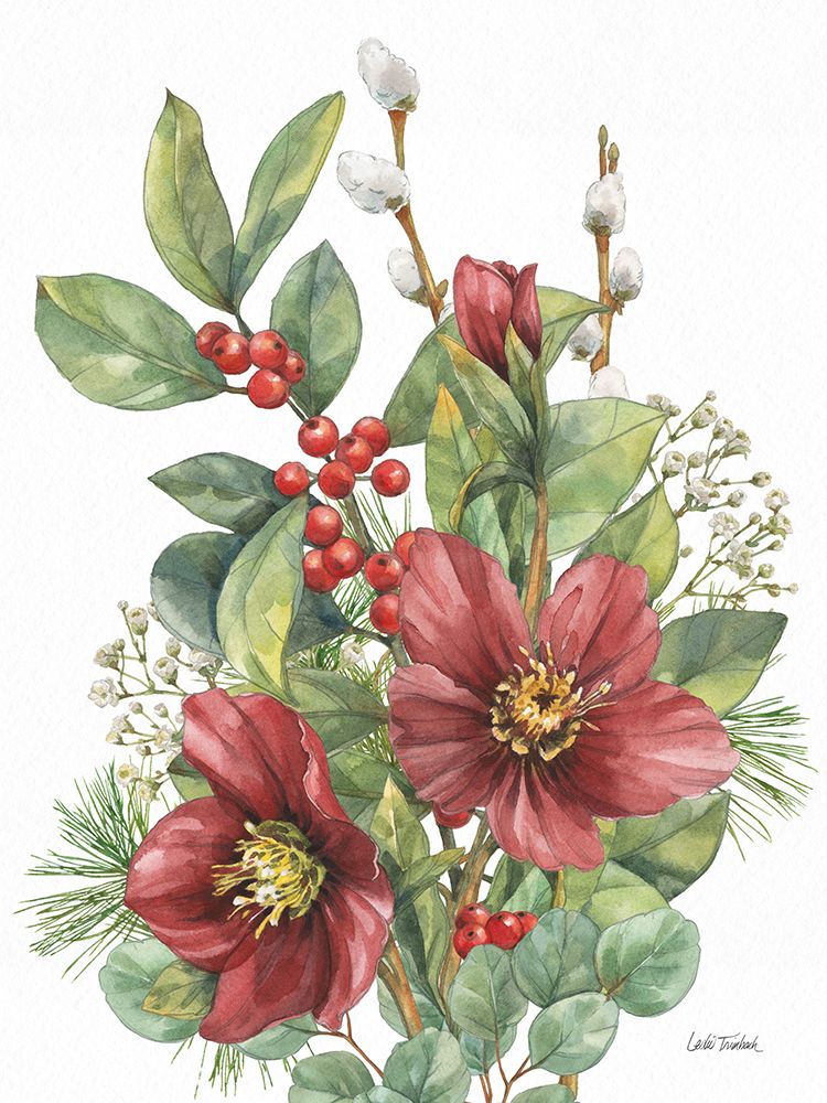 Winterberry VIII art print by Leslie Trimbach for $57.95 CAD