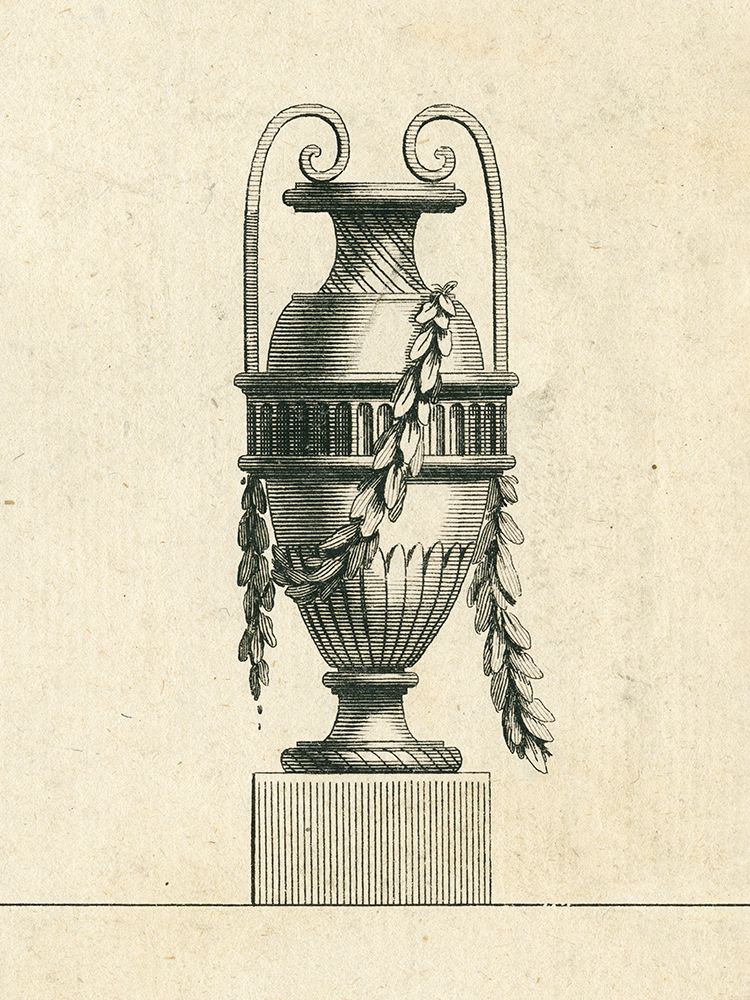 Classical Urns III art print by Wild Apple Portfolio for $57.95 CAD