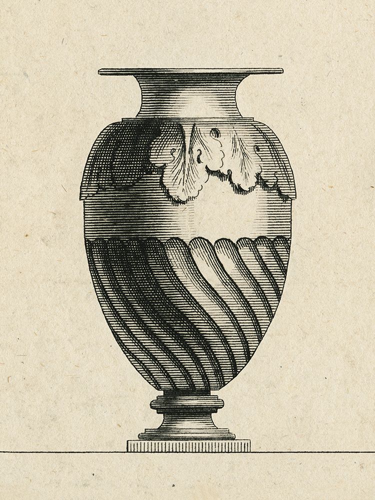 Classical Urns IV art print by Wild Apple Portfolio for $57.95 CAD