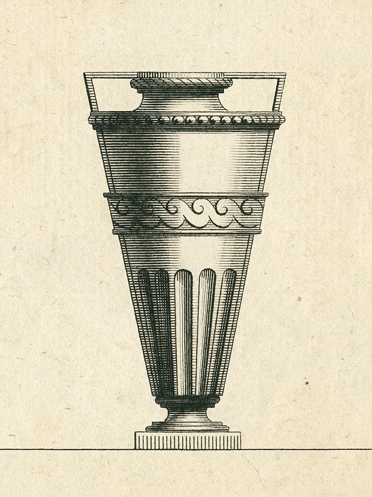 Classical Urns V art print by Wild Apple Portfolio for $57.95 CAD