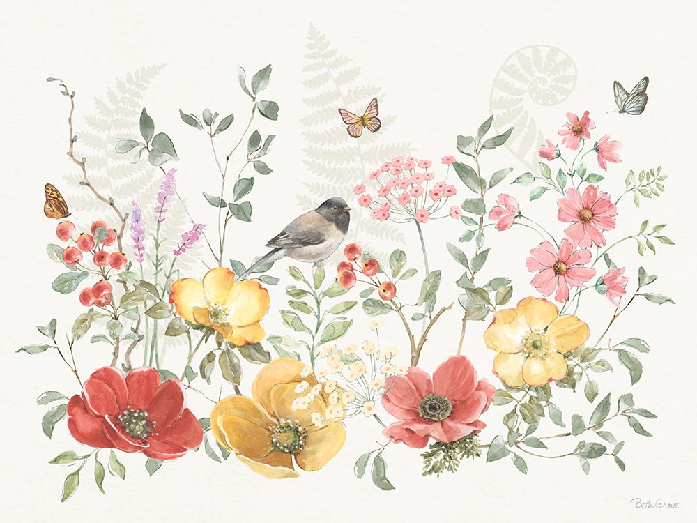 Quiet Meadow I art print by Beth Grove for $57.95 CAD