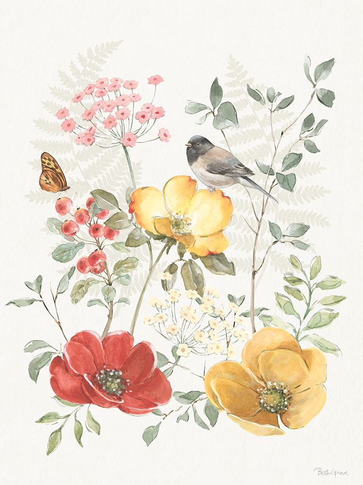Quiet Meadow II art print by Beth Grove for $57.95 CAD