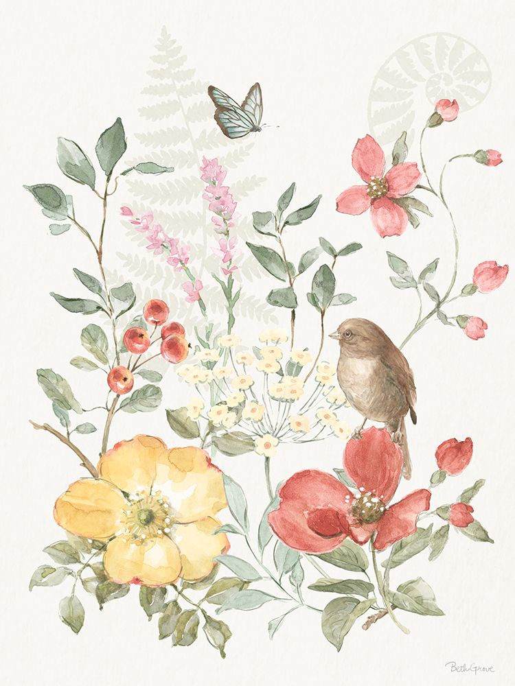 Quiet Meadow III art print by Beth Grove for $57.95 CAD