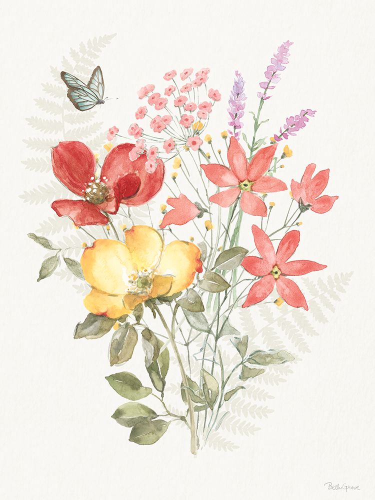 Quiet Meadow IV art print by Beth Grove for $57.95 CAD