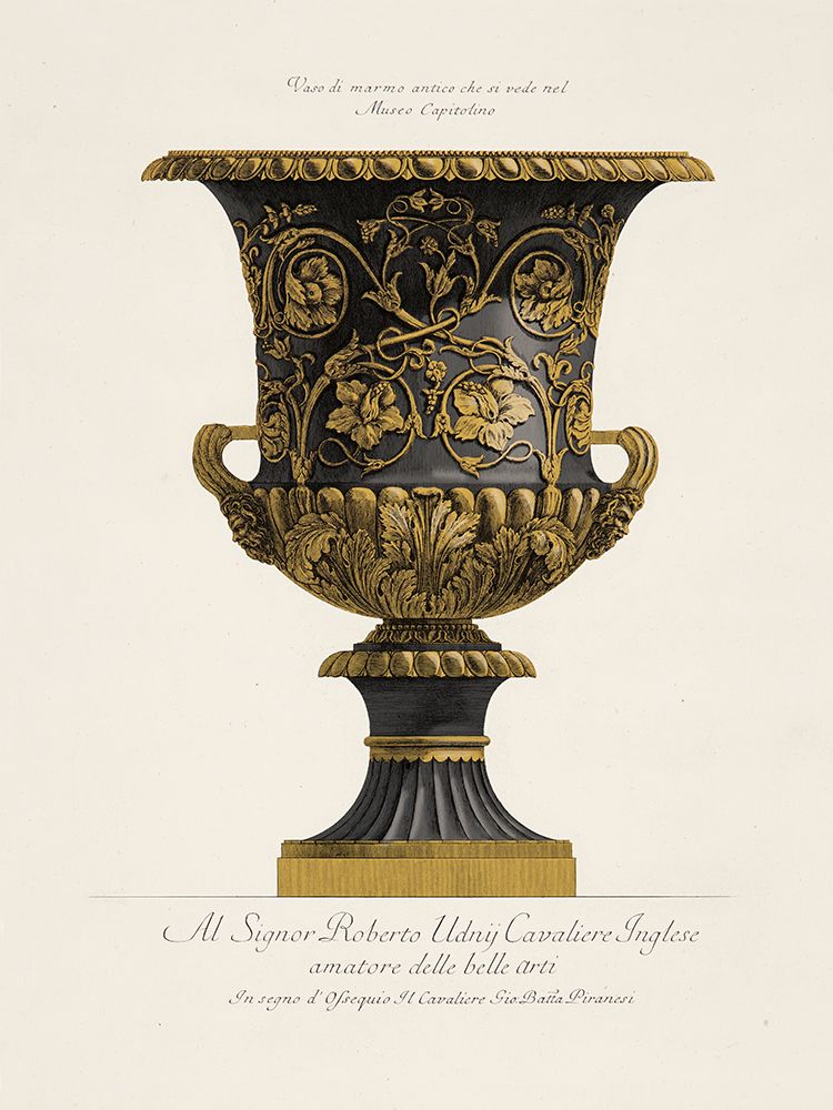 Ornate Antique Urns I art print by Wild Apple Portfolio for $57.95 CAD