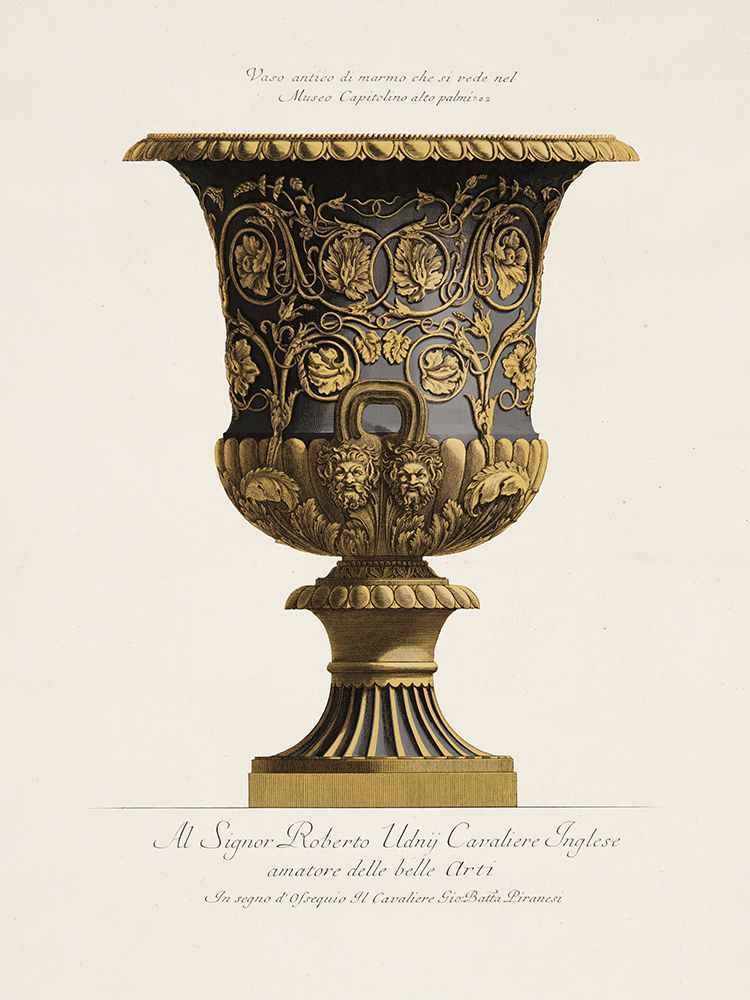 Ornate Antique Urns II art print by Wild Apple Portfolio for $57.95 CAD