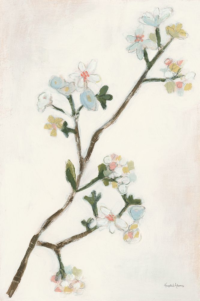 First Blooms I art print by Krystal Adams for $57.95 CAD