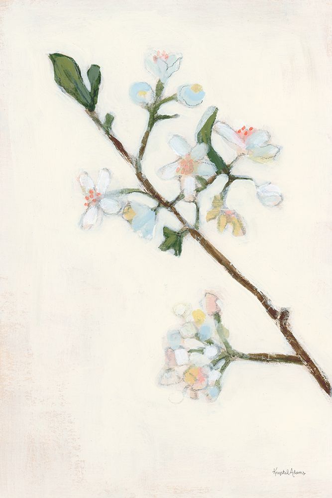 First Blooms II art print by Krystal Adams for $57.95 CAD