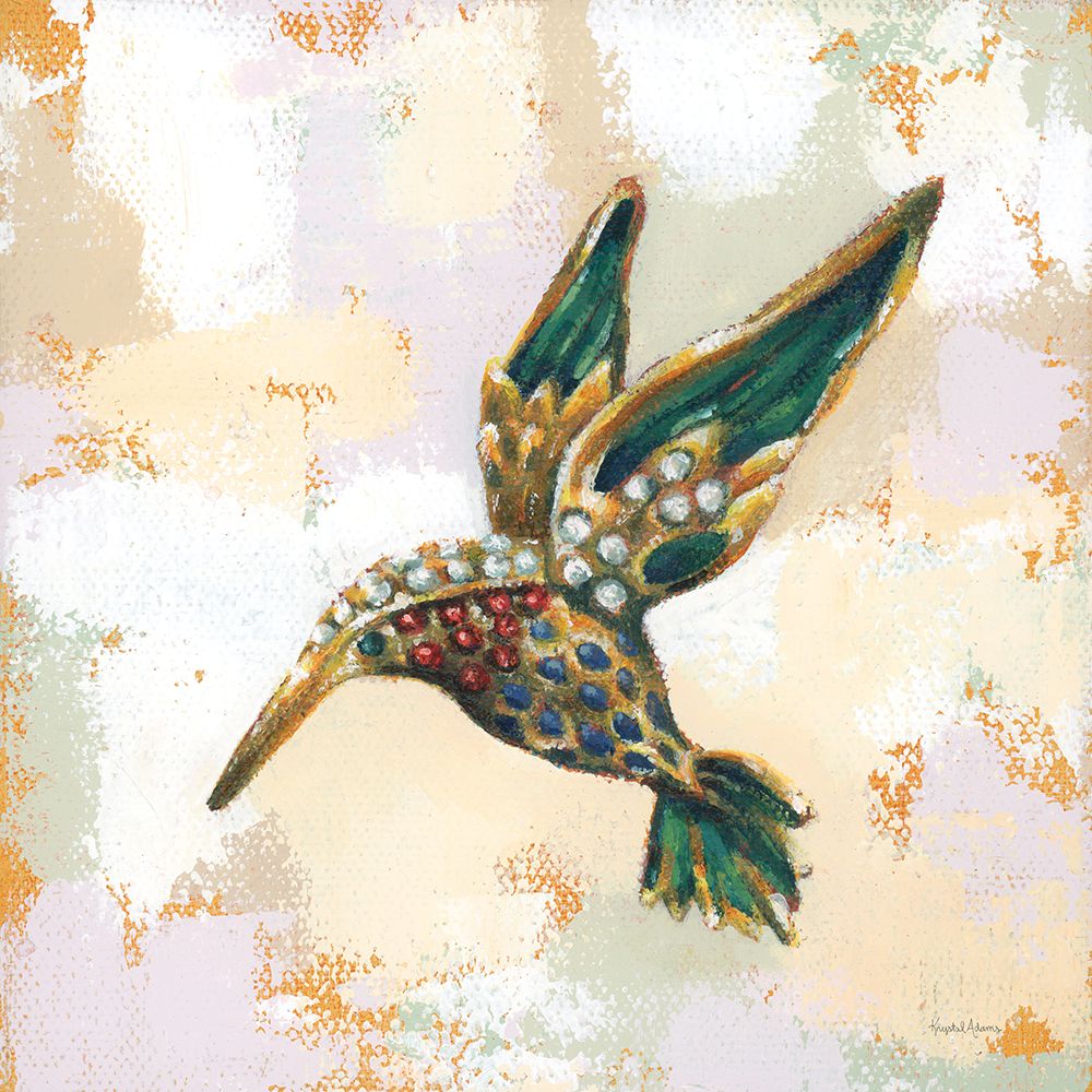 Gilded Wings II art print by Krystal Adams for $57.95 CAD